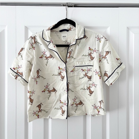 aerie Other - Aerie Cindy Lou Who Pajama Top
